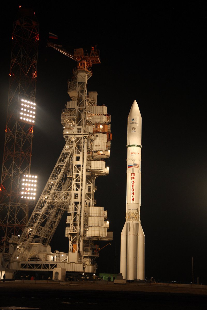 ILSLaunch's tweet photo. TBT: Photos from the successful #Eutelsat 9B launch on January 30, 2016. ILS is looking forward to launching Eutelsat 5 West B with MEV-1 this year. @Eutelsat_SA #rocketlaunch #rocket #ILSProton #launchservices https://t.co/bAV5jmAl3B