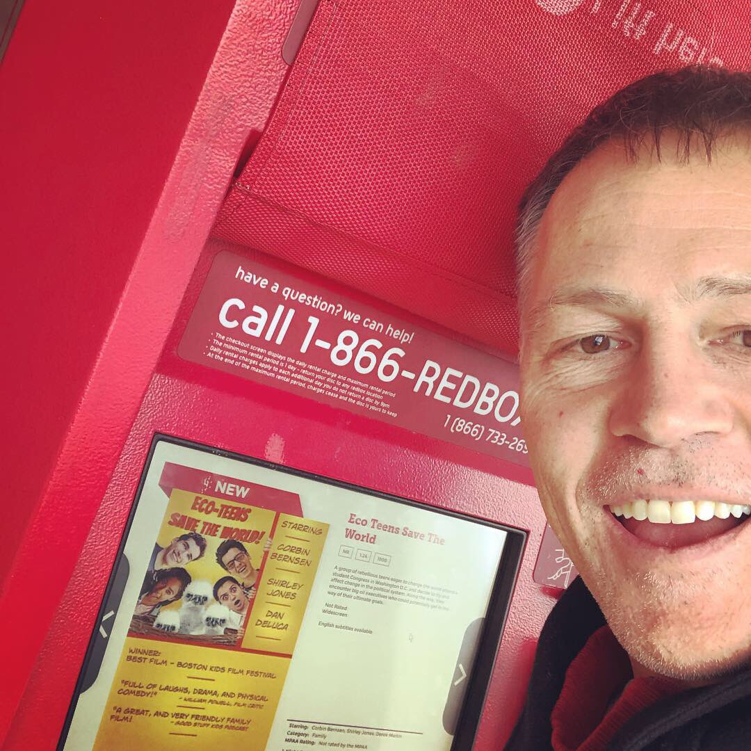 EcoTeensMovie's tweet photo. Found on Route 1 in Alexandria, VA! Copy #3! Keep looking #EcoTeens family. It will turn up in a #redbox near you! #familyfilm #kidsfilm https://t.co/l5zSayRWIl