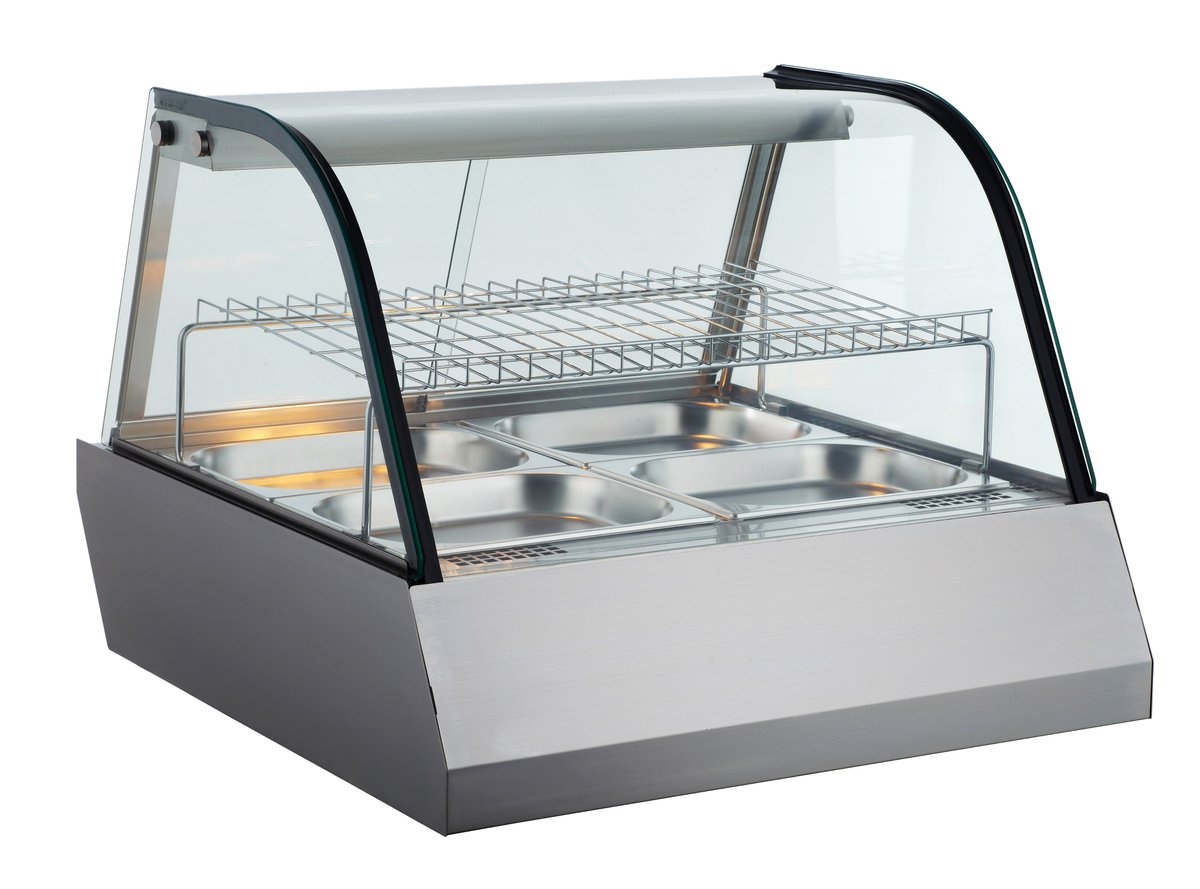 This stylish warmer will keep your prepared dishes at food safe temperatures. Available in both 30” &amp; 42” wide, the BakeMax BMCHB Series Countertop Full Service Heated Display Case is perfect for buffets, cafeterias, hotels, delis and more. Lear More at bakemax.com/bakemax-bmchb-…