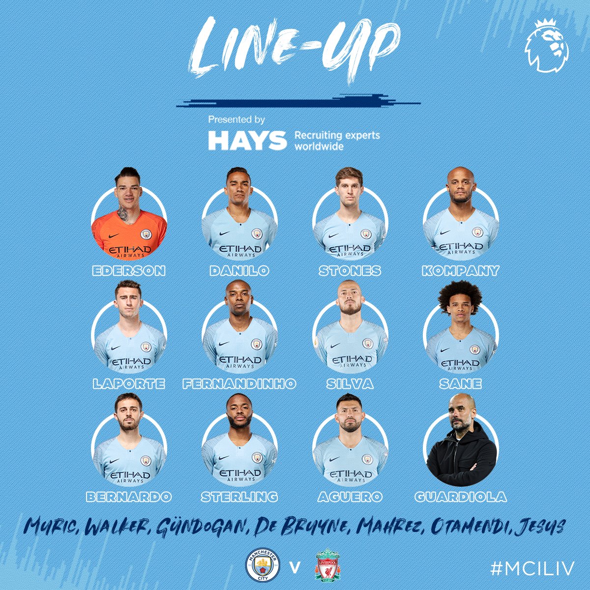 11 inicial manchester city