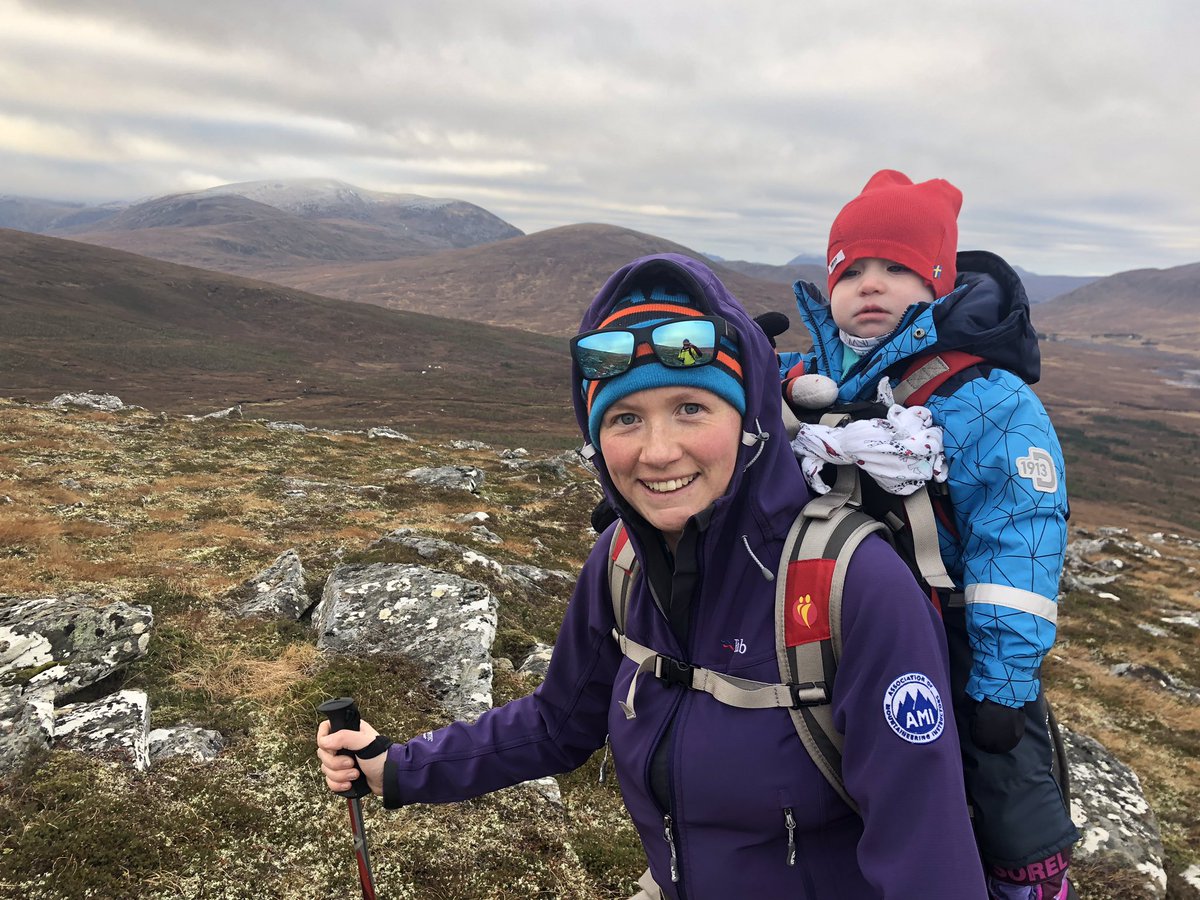 tabamountains's tweet photo. Lovely wee family jaunt up Meall Daimh today. Icy in places and a bit breezy near the top but a Bonny day out in the hills. @the_AMI @JackWolfskinUK @rab_equipment @LittleLifeUK https://t.co/g3iWG4UudA