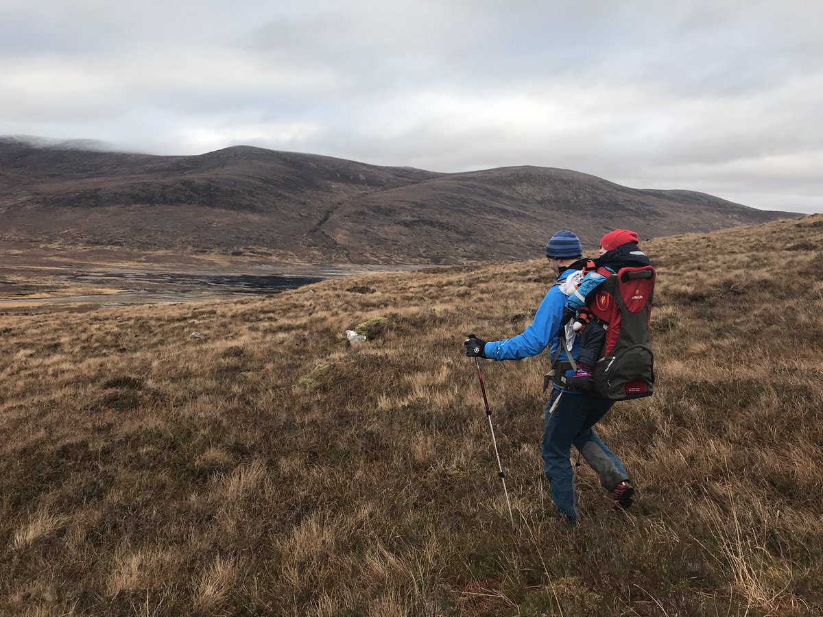 tabamountains's tweet photo. Lovely wee family jaunt up Meall Daimh today. Icy in places and a bit breezy near the top but a Bonny day out in the hills. @the_AMI @JackWolfskinUK @rab_equipment @LittleLifeUK https://t.co/g3iWG4UudA