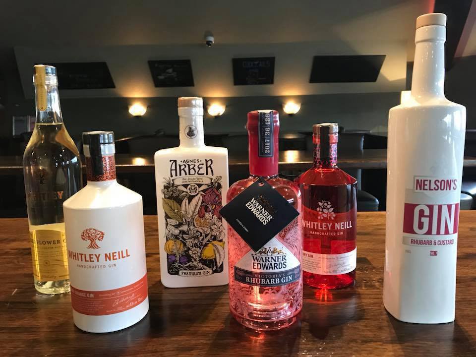 A selection of some of our fabulous gins...