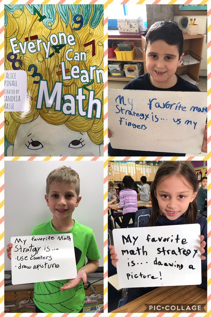 MrsDiNardi's tweet photo. Thank you @Ms_Forman_MHS for the great new book!! It reminded us to always have a growth mindset & keep trying different strategies to solve the problem. @ARPanthers #mathrocksinpac #2ndgrademathematicians https://t.co/OS0rUlgmgo