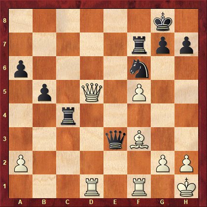 CazHansen's tweet photo. Daily Chess Training:
From this week's TWIC ( @MarkTWIC) download:
Matlakov-Mamedyarov
World Rapid (St Petersburg) 2018
White to move - what is the best continuation? (more than the first move needed for a complete answer)
#chess #chesstactics #winningquickly #wrbc2018 https://t.co/zRYPLQuYC2