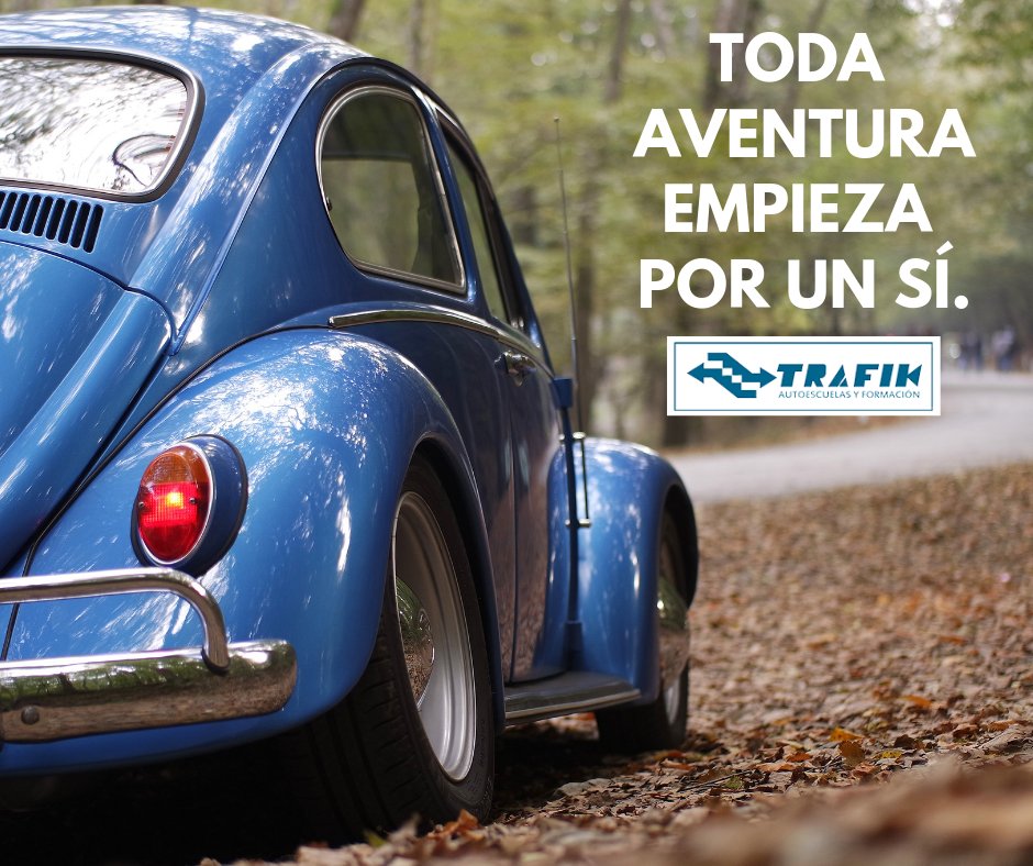 trafikformacion's tweet photo. ¿Todavía sin tu #propósitode2019 ? 🤔📆

➡ Este año dí que SÍ⬅ y no dejes pasar más el tiempo.

🛣 Amplia tu horizonte de posibilidades, disfruta de tus viajes por carretera, aumenta tus oportunidades de trabajo:
 
✅Sácate el #carnetdeconducir. 🚘 https://t.co/Qni3QWE0JH