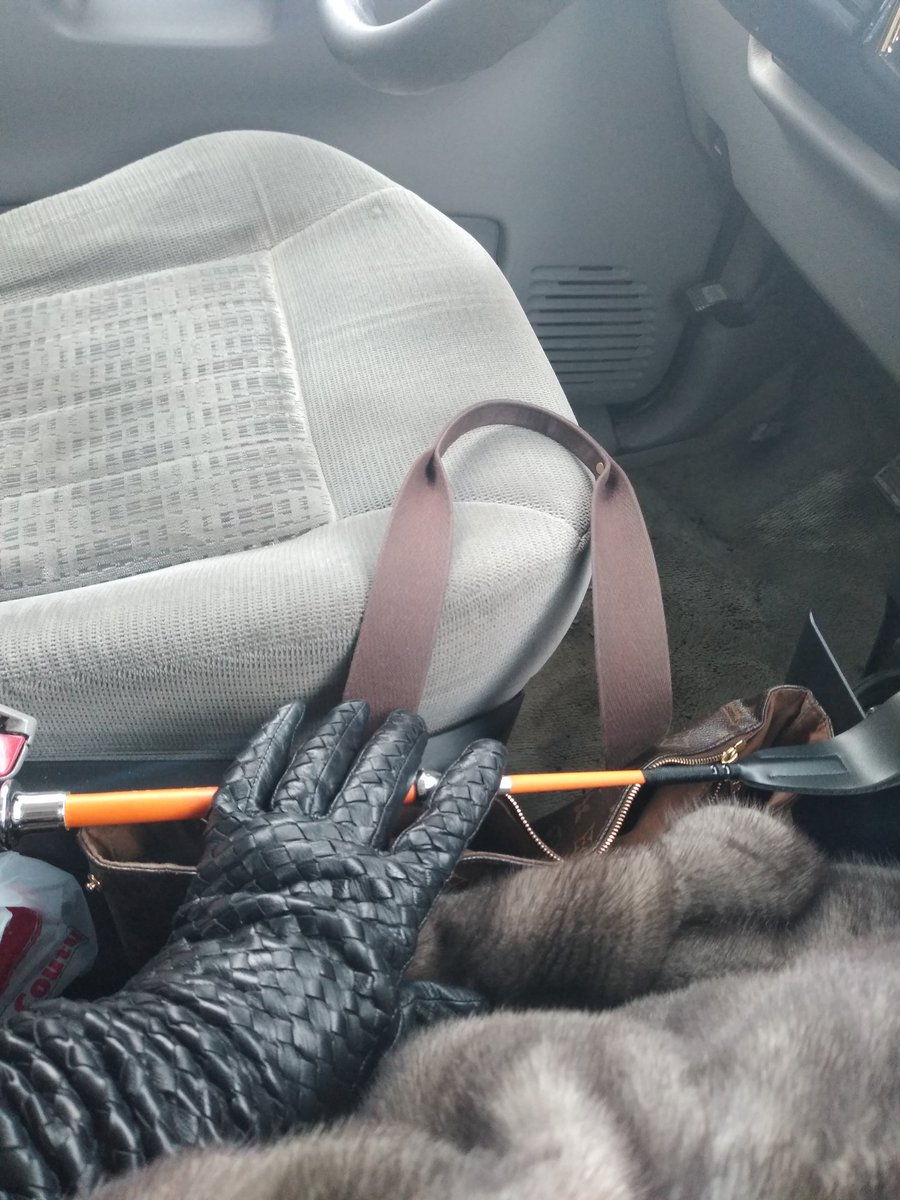 It is oftentimes quite necessary to carry along an object for punishment. As I prefer to take care of his bad behavior at the precise moment it happens!