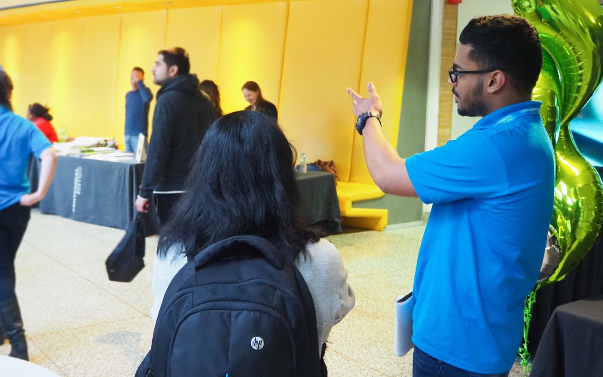 CentennialEDU's tweet photo. We are so excited to welcome a new crew of creative students to @StoryArtsCentre πΉπ¨ππ and look forward to seeing new faces at #Ashtonbee, #Morningside, #Downsview, and #Progress! #ExperienceCentennial #WinterOrientation #OntarioColleges βΊ https://t.co/9iP23qMFmP https://t.co/kiEQcmH7LB