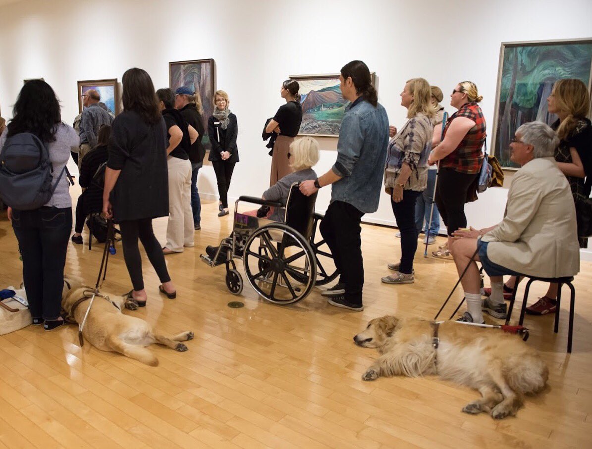VanArtGallery's tweet photo. A new year means new adventures in art at the #VancouverArtGallery! Join us this Sat Jan 5 at 11 AM for our first #DescribedTour of 2019, which will explore new perspectives on works from the #VanArtCollection in #ACuratorsView. All welcome. Learn more at https://t.co/NhuccMw7lG. https://t.co/UnAkw2x2Rr