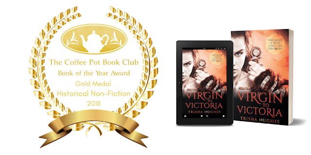 rsguthrie's tweet photo. The Coffee Pot Book Club Historical Non-Fiction Book Of The Year Award 2018 — Virgin to Victoria By Trisha Hughes #BookAward #History #MustRead @TrishaHughes_ https://t.co/NALhc9XTKt via @maryanneyarde https://t.co/8IfrSEfKbC