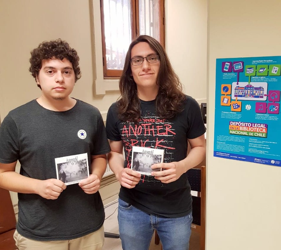 BuzetaIvan's tweet photo. #DepósitoLegal en #BNdeChile  de  “Centuries of Lies”, Disco de la banda Overtoun. https://t.co/G2ZWqtP63l