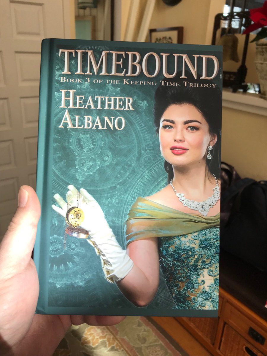 dkudler's tweet image. Hey, ⁦@heatheralbano⁩! Look what came in the mail!
#KeepingTime #steampunk #timetravel #sff #newyearbook #nextread #amreading