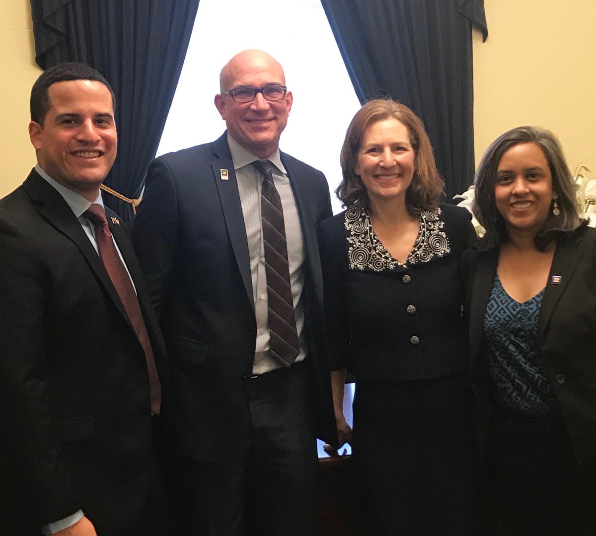 HRC joins Rep. Dr. Kim Schrier in Washington, DC for the opening of the 116th Congress.