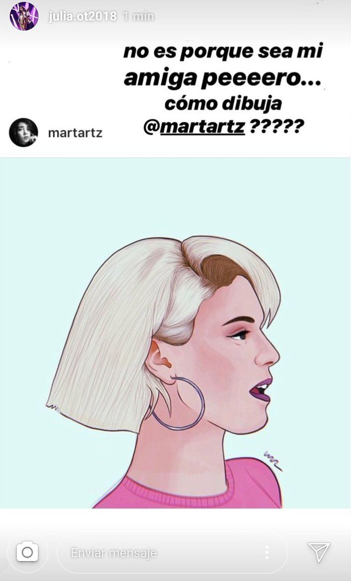 ScSaray_'s tweet photo. Julia pensando en su novia😂🤣 #OTDirecto3ENE https://t.co/vRxZE2oI8n