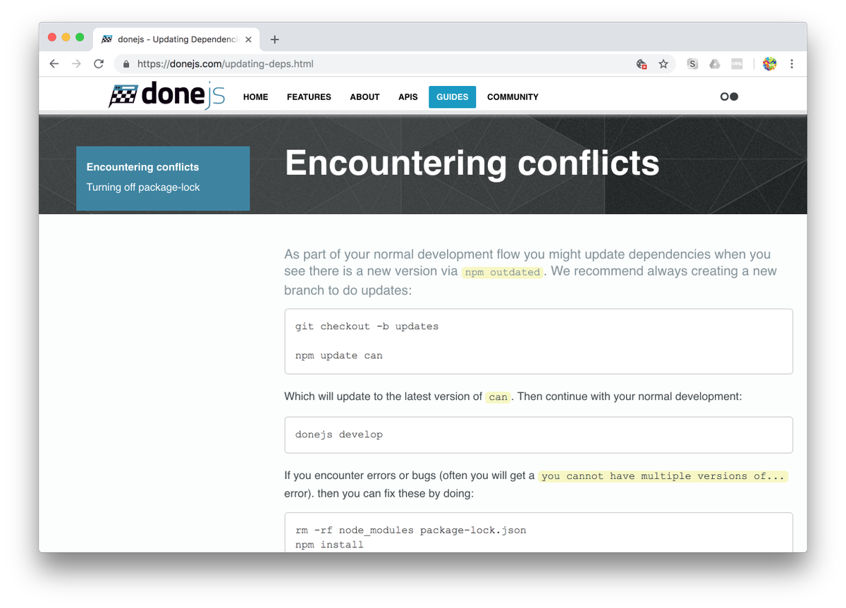 donejs's tweet image. A new guide explains how to handle updating dependencies in a DoneJS 3 app:
donejs.com/updating-deps.…