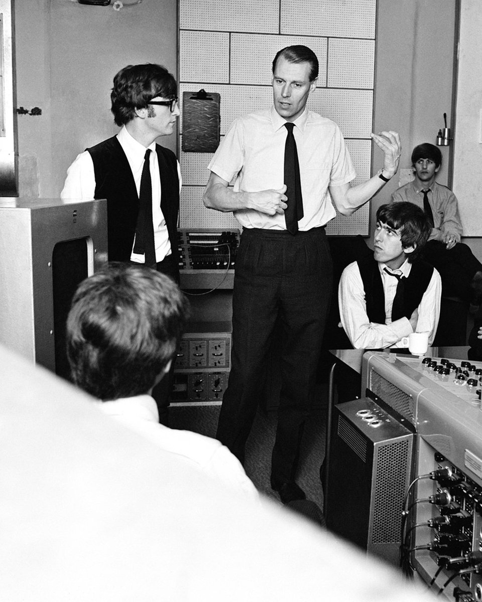 Happy Birthday to legendary producer, Sir George Martin, who was born on this day in 1926. Often referred to as the “fifth Beatle,” he helped transform <a href="/thebeatles/">The Beatles</a>' sound with highly innovative recording techniques. 
Source: thebeatles.com
#CapitolHistory #CapitolVaults