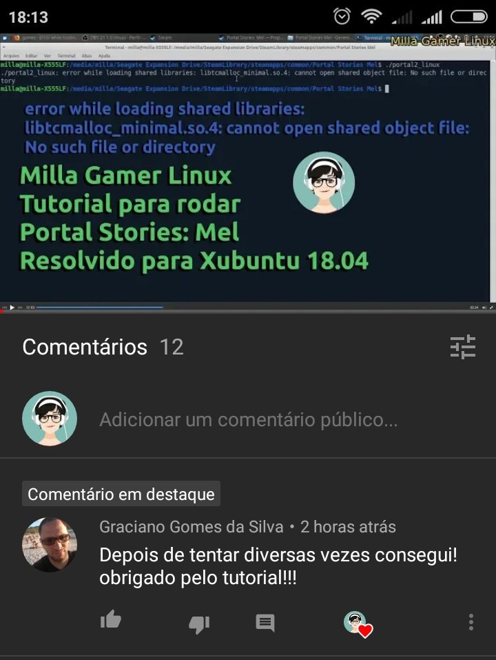 MillaGamer's tweet photo. Fico feliz quando meus vídeos de repente são úteis pra alguém 💕
https://t.co/fCOEimQxju #PortalStoriesMel #LinuxGaming #FreeGames #freemod https://t.co/6jzCcI3gJO