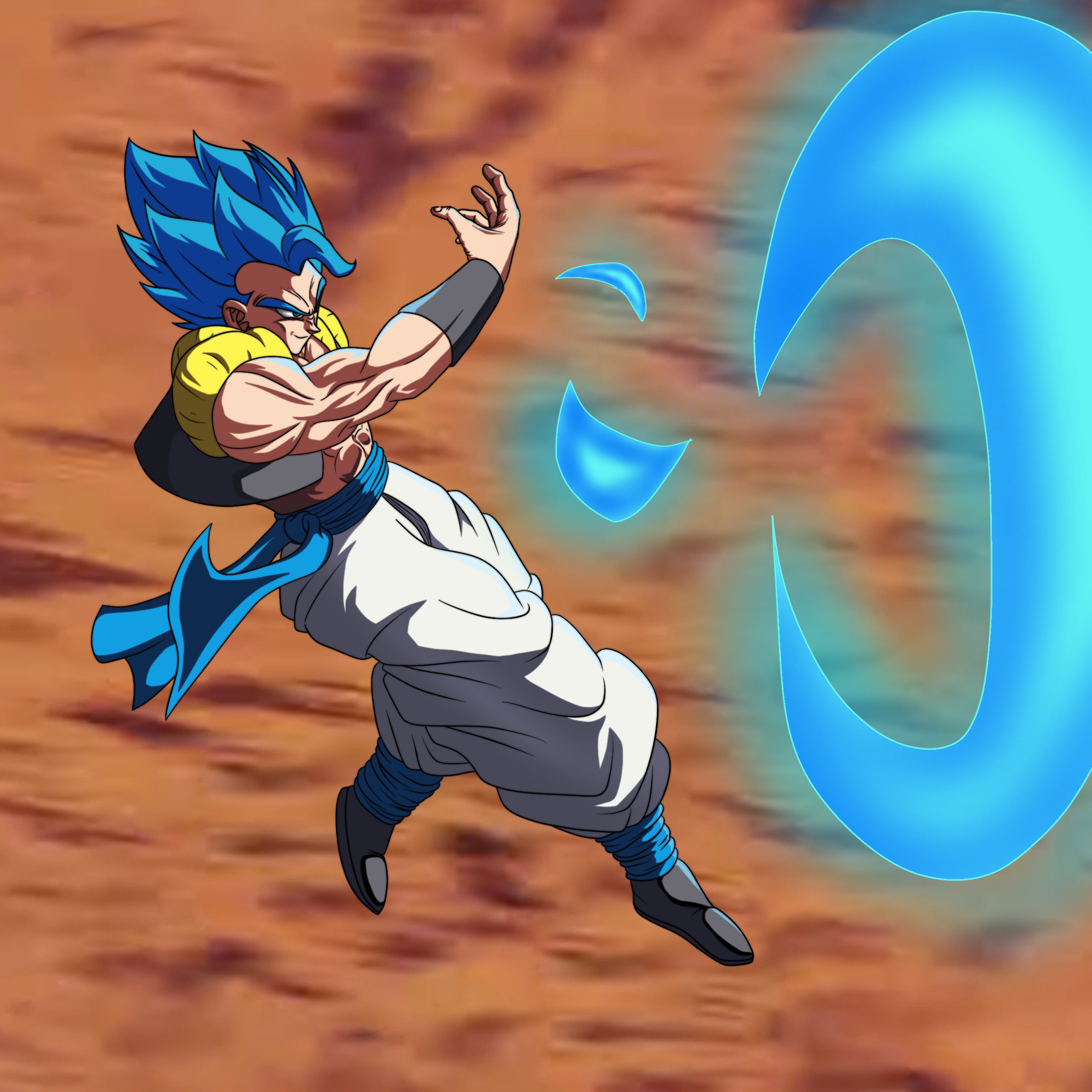 Gogeta Blue Drawing