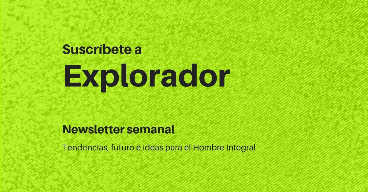 VictorPinedaMx's tweet image. ✍🏽 El newsletter de #Explorador está de vuelta.
📩 Cada fin de semana, directo en tu buzón.
💡 Tendencias, futuro e ideas.
▶️ ¡Suscríbete ya! mailchi.mp/b256409b6f13/e…