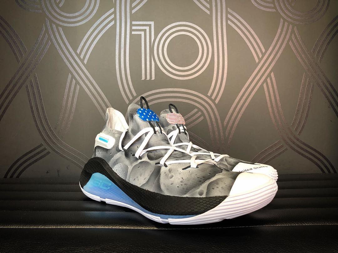 moon landing curry shoes