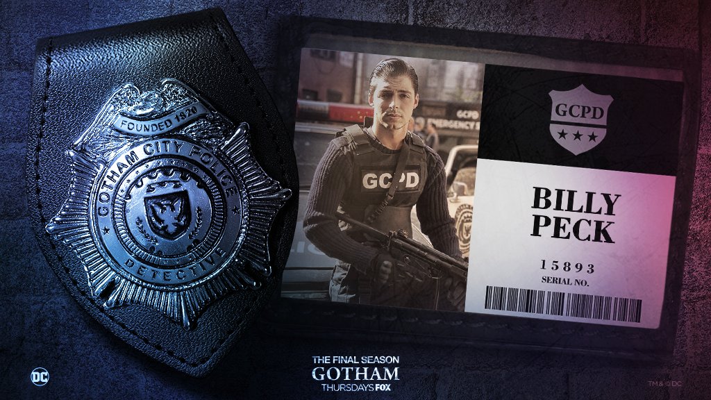 Gotham's tweet photo. @BillyPeckNYC Wear your badge with pride. See you in #Gotham. https://t.co/c7SC9SGwHp