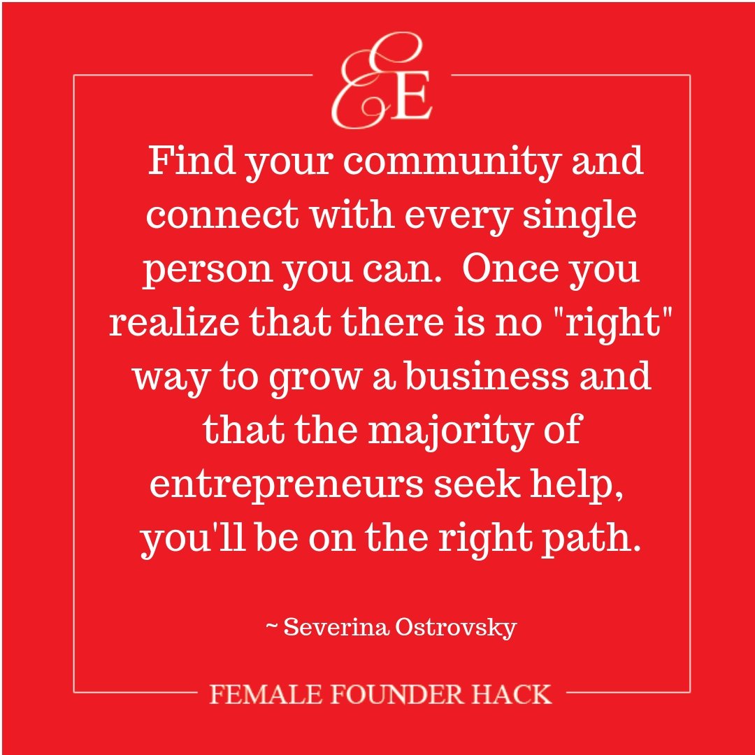 Community matters... especially when you're a #womanentrepreneur Today's feature includes business hacks + advice from the female #founder of Gabri Isle: bit.ly/FFF_Severina