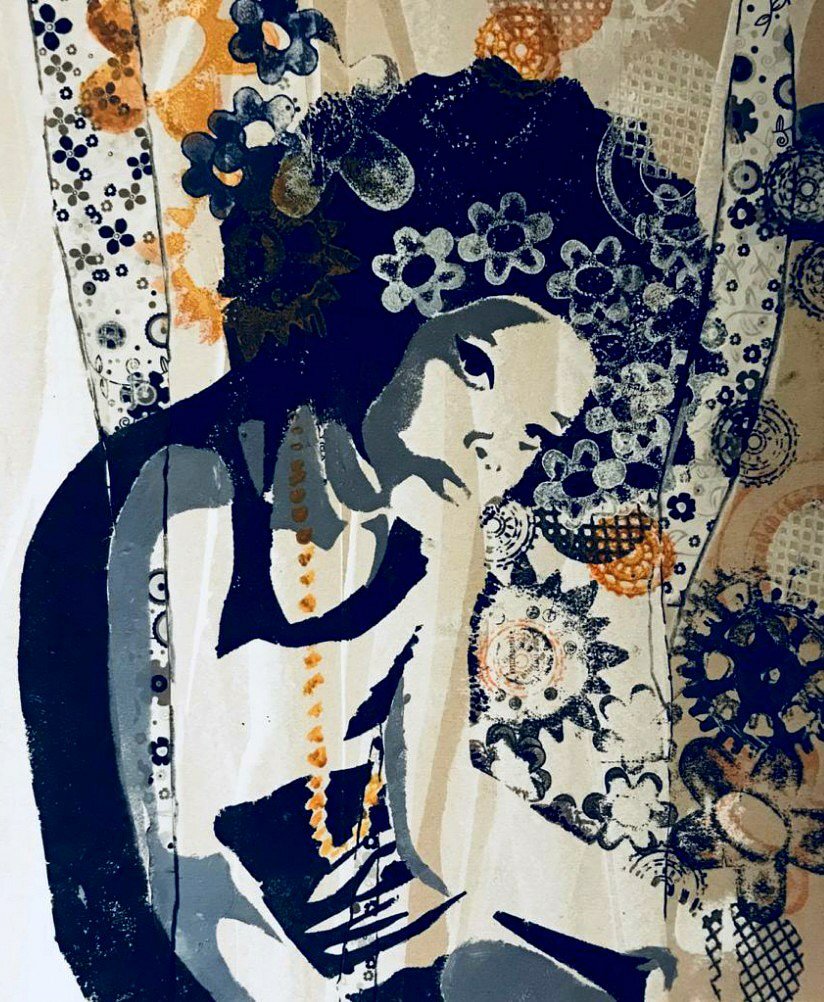Ange_gestaltet's tweet photo. angelina_gestaltet
THE POWER OF FLOWERS
Mixed media. Stencil and stamp print technique, paper and acrylic on cardboard, 2008, 30cm x 35cm https://t.co/ps7wc0OKJ2