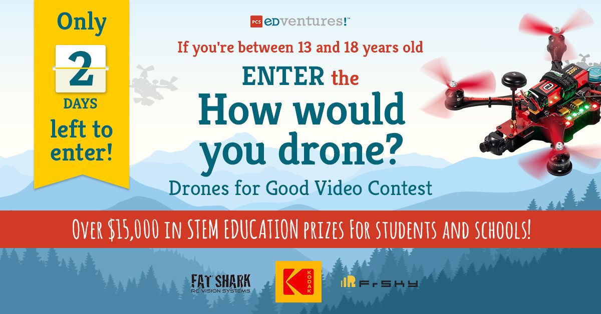 PCSEdventures's tweet photo. 2... By now you know what to do: https://t.co/p5j0DrGHAw #PCSDrones4Good https://t.co/rkxdcRZCcW