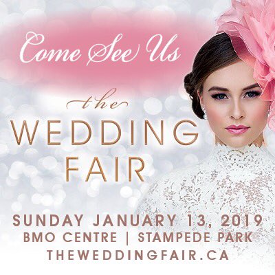Murrieta's is excited to be an exhibitor at this year's Wedding Fair! Find us at the BMO Centre on January 13th and use code Murrietas19 to receive $2 off your admission. #yyc #yycwedding #weddingvenue