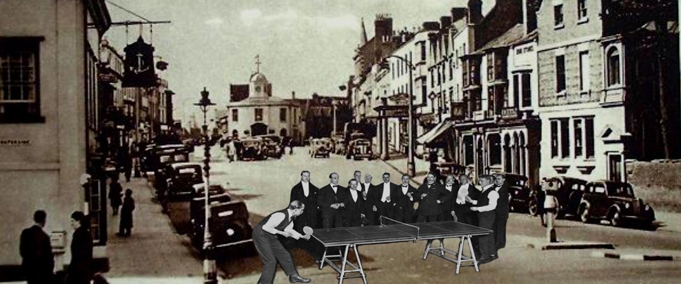 Stratfordtt's tweet photo. Foundation House reopens tomorrow, session led by @LMTTCoaching . Before FH, this was a commonplace sight in Bridge St. https://t.co/LssrndzxTB