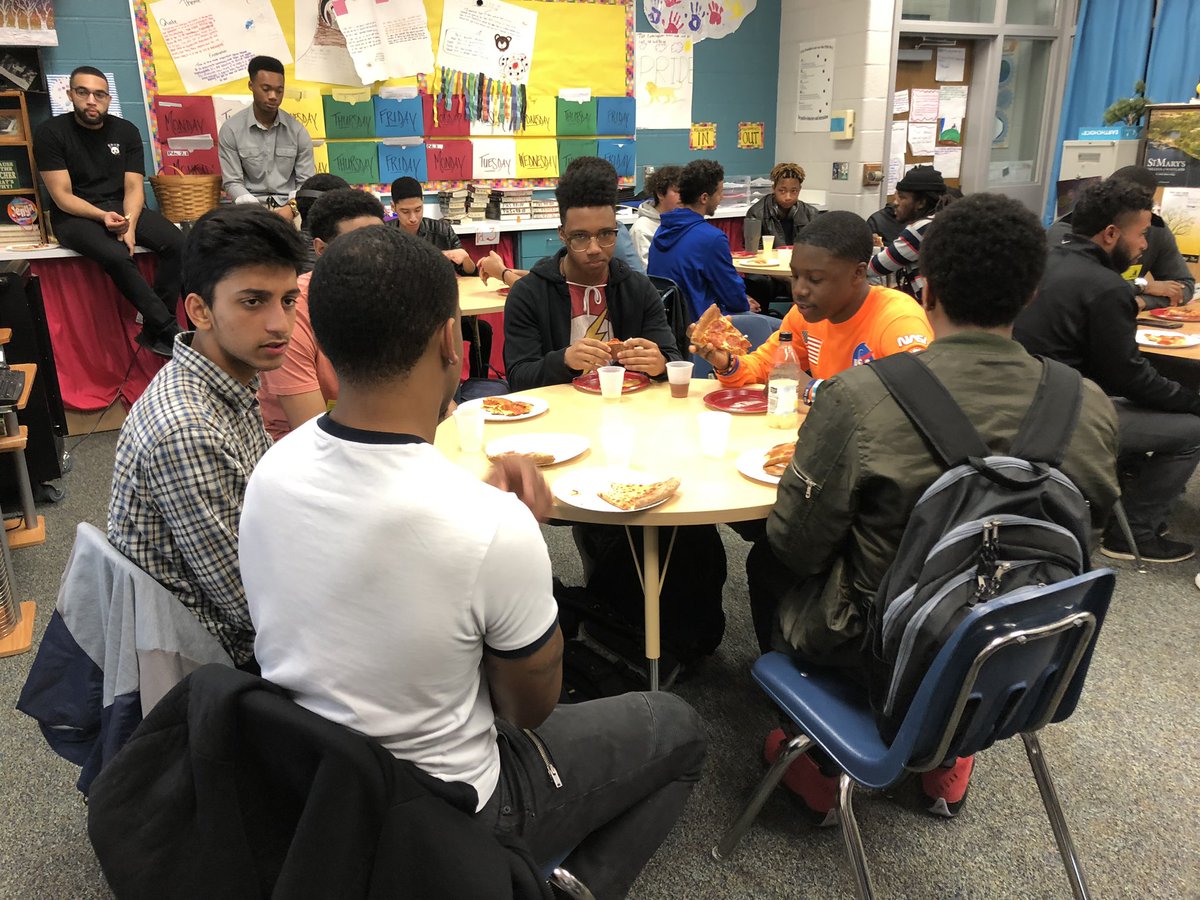 So awesome having Place at the Table alums back at PHS dropping some major wisdom on our current members today!