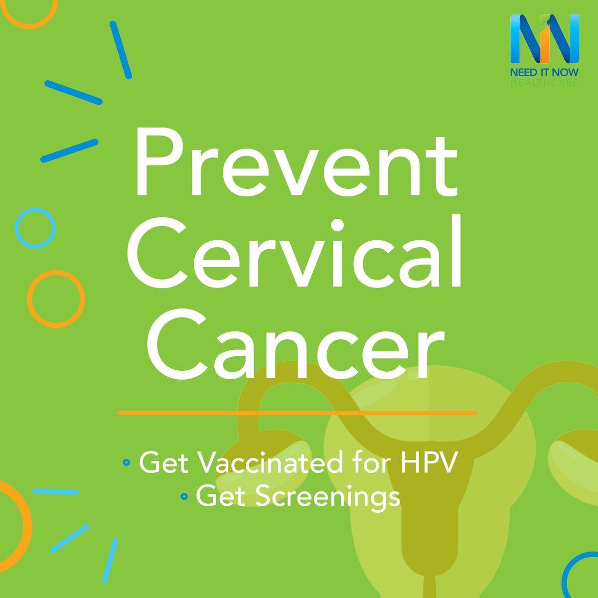 January is Cervical Health Awareness Month. Cervical cancer takes years to develop; having a regular Pap smear detects these changes long before they become cancerous. #womenshealth #CervicalHealthMonth