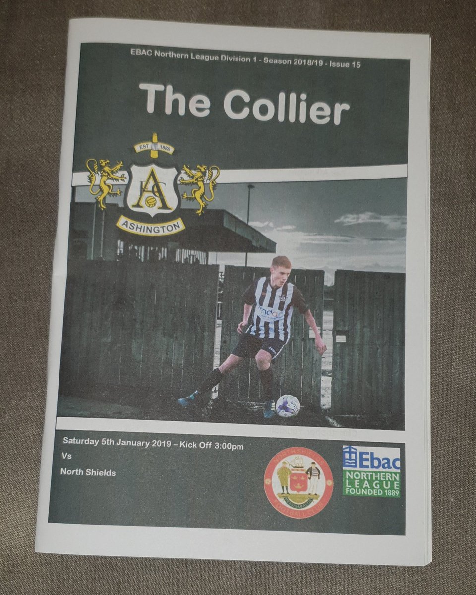 Ashington_FC's tweet photo. PROGRAMME | Just time for a quick proof read of Saturday's programme before the rest get printed.
#TheCollier https://t.co/Fqv1k2kQ00