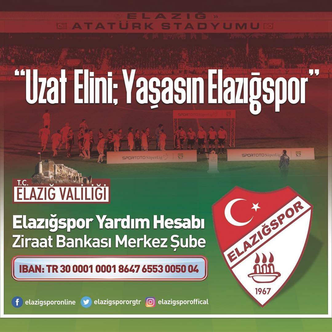 Nurulla51733937's tweet photo. #ElazığsporYaşasın https://t.co/s0DrQ0SAUw