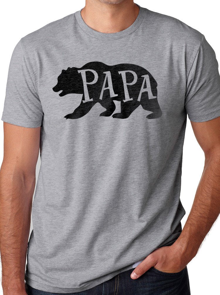 Excited to share this item from my #etsy shop: Papa Bear T shirt Papa Shirt Fathers Day Gift Dad Shirt Papa Gift Husband Shirt Dad Bear Tee Husband Gift Bear T-shirt #papashirt #fathersdaygift #dadshirt etsy.me/2COyro3