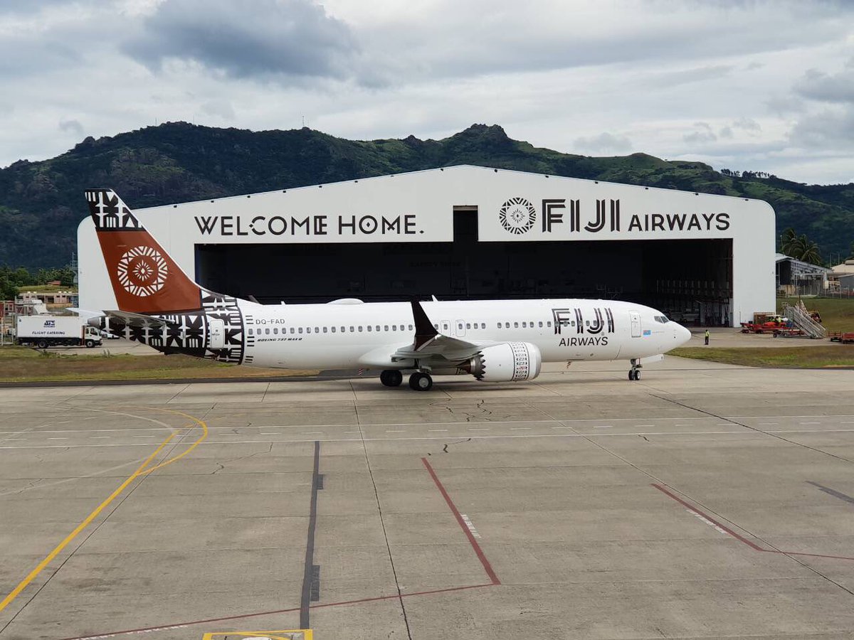 sun_fiji's tweet photo. Island of Gau is home #Boeing737 #BulaMax #FijiNews https://t.co/JdjsITYhB8