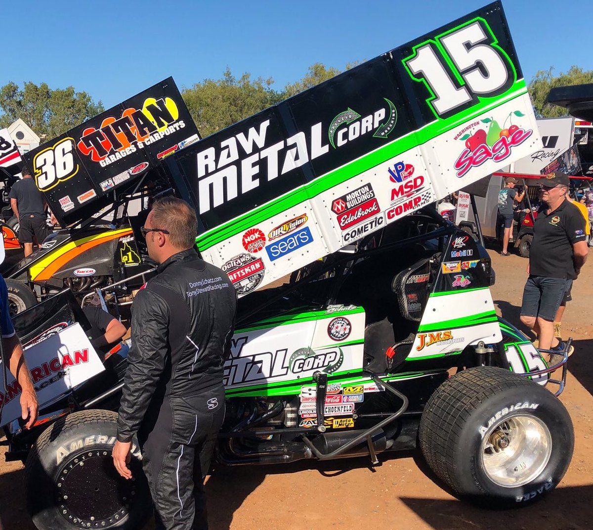 Speed Media On Twitter It S Race Day Donnyschatz Has