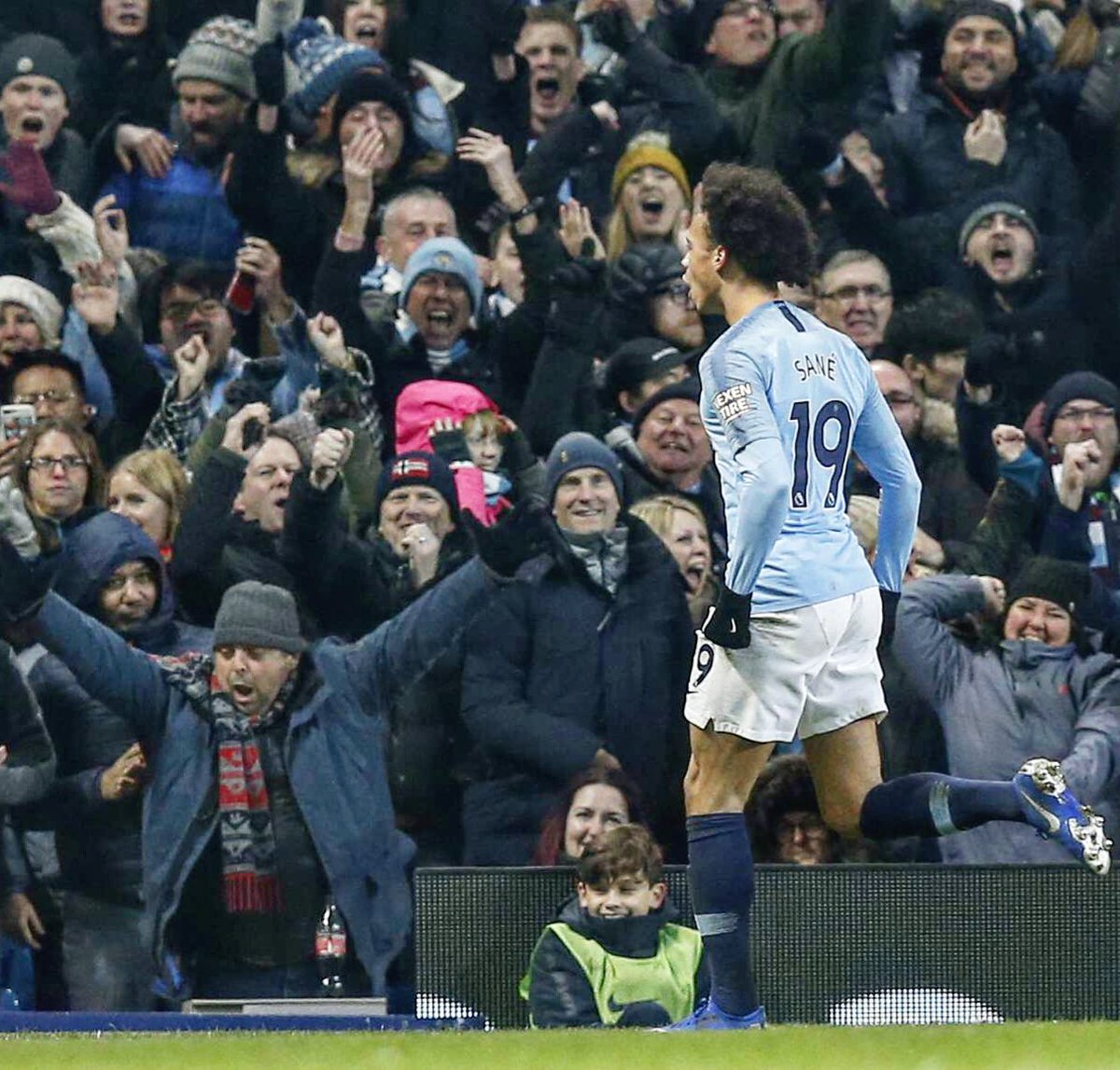 Back. In. Business. 🔥⚽🔥 #inSané #LS19 @premierleague
