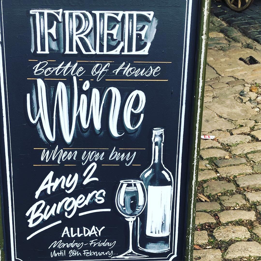 Have you seen the latest deal..... #Abingdon #kingsheadandbell #januaryblues #FREE