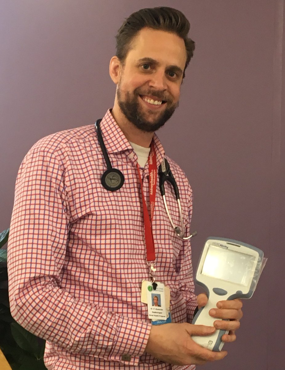 SevenOaksCDIC (@sevenoakscdic) on Twitter photo CDIC Research Director <a href="/paulkomenda/">Paul Komenda</a> is ecstatic over our new i-STATs! They will be sent to the rural & remote Indigenous communities participating in our <a href="/kidneycheck/">Kidney Check</a> project, to measure creatinine at point-of-care! CDIC Research Director <a href="/paulkomenda/">Paul Komenda</a> is ecstatic over our new i-STATs! They will be sent to the rural & remote Indigenous communities participating in our <a href="/kidneycheck/">Kidney Check</a> project, to measure creatinine at point-of-care!