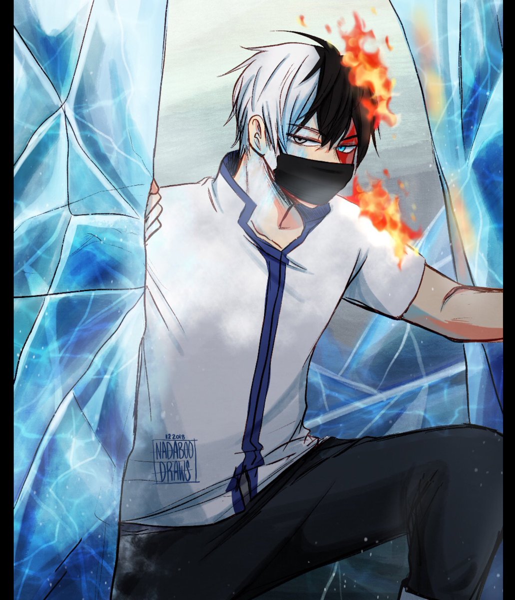 Villain Todoroki of my version and xiaoann’s version (tumblr & instagra...