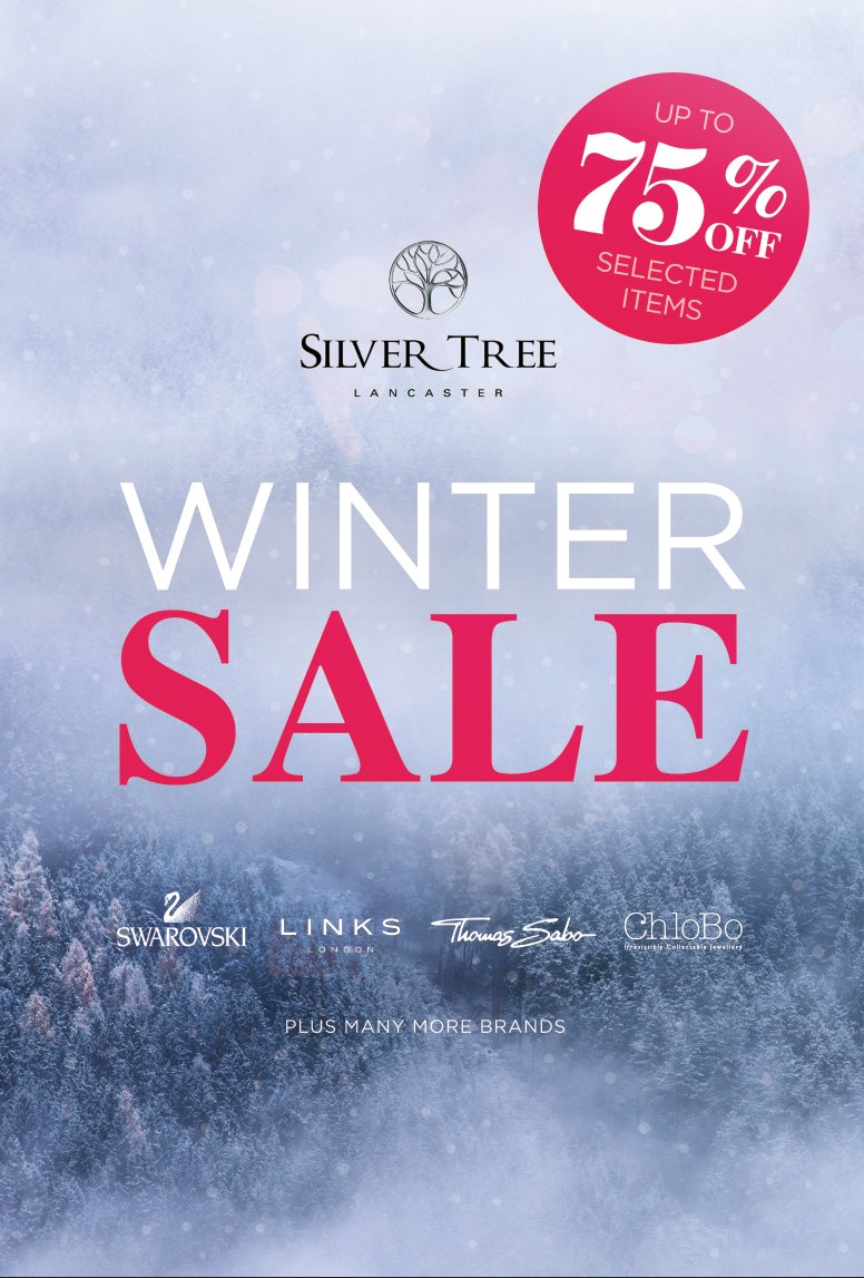 SilvertreeJ's tweet photo. #wintersale Shop the sale with up to 75% off from #jewelry designers ❤️
Take a peek 👀 on our website #freedelivery over £30 https://t.co/IDN4UJWhvT https://t.co/hJupWG9SiY