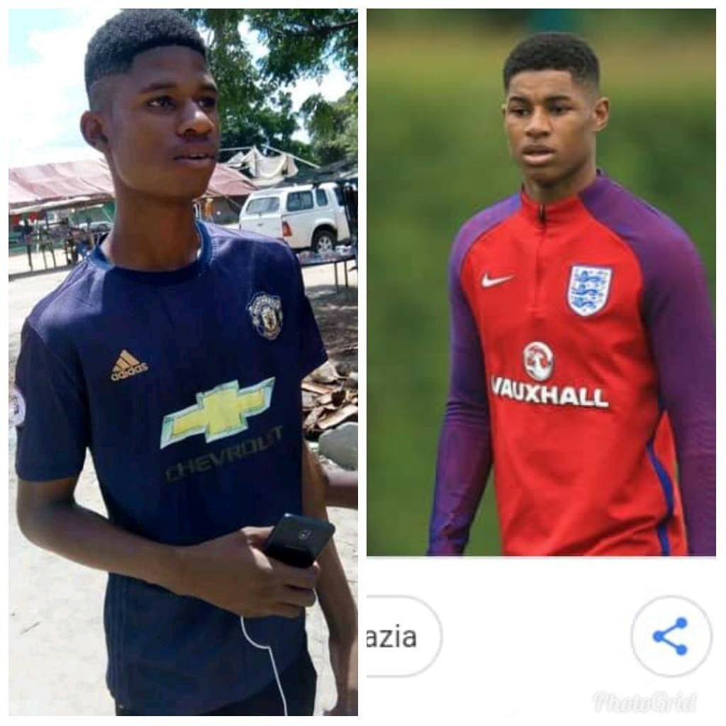 FuTBALLMania7's tweet photo. @JesseLingard @ManUtd Still love the brilliant Marcus Rashford. https://t.co/7jQzfNDPIx