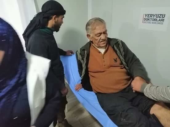 shaml_media's tweet photo. Injures in Deir Ballout #refugees camp in Aleppo caused by clashes between Turkey-backed fighters and #HTS. The camp includes Palestinian families displaced from #Yarmouk
#Syria. https://t.co/vipcBF1a6r