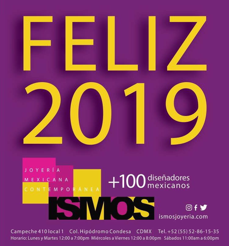 ¡Los mejores deseos para todos! #Feliz2019 #FelizAñoNuevo