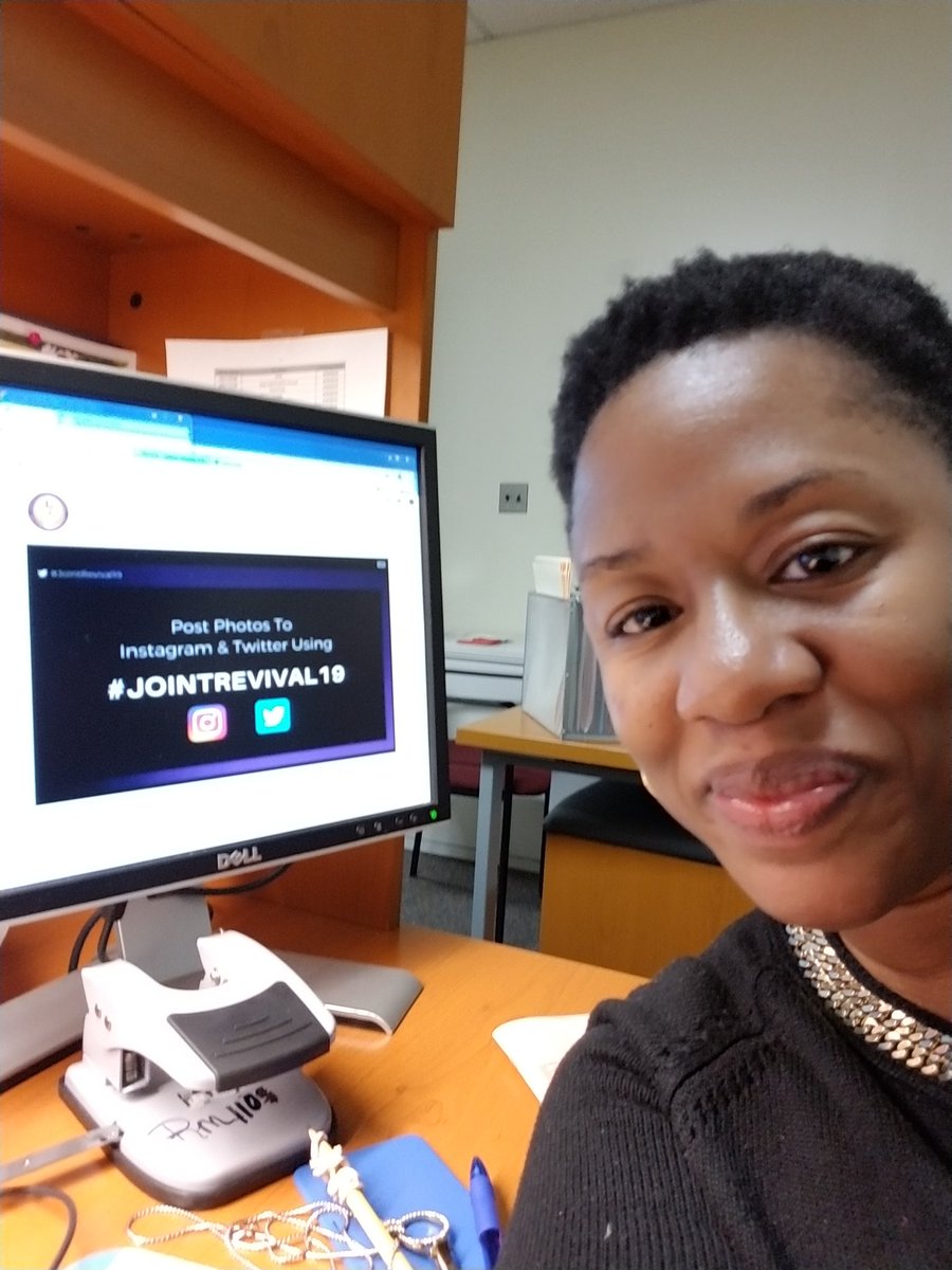 Preparing for the EXPERIENCE while at work meeting deadlines. #JointRevival19