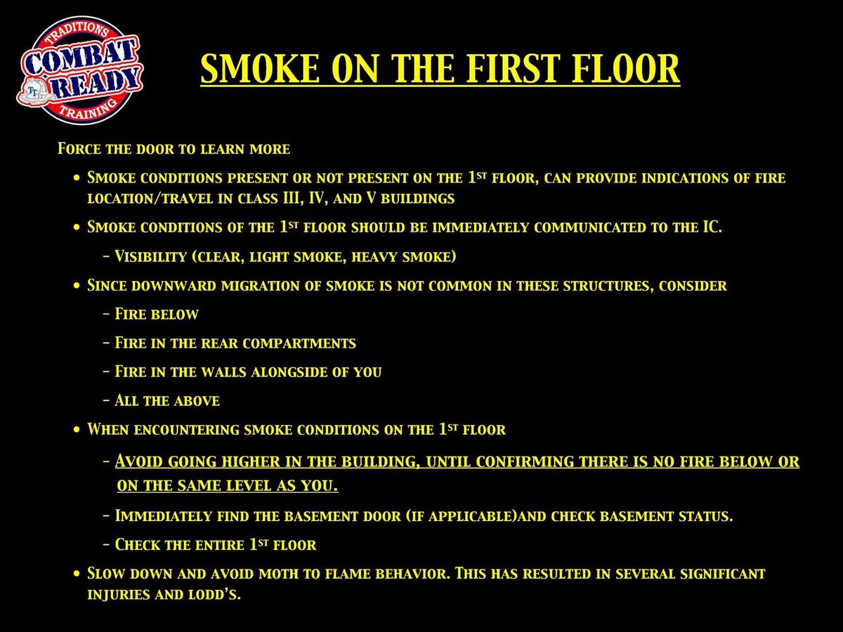 makinthepush's tweet photo. Work on mentally slowing things down as you move deeper into a building. Never lose focus of where you and your crew are in relation to where the fire is. Officers must be able to function with divided attention. https://t.co/tWg2oIKSbl