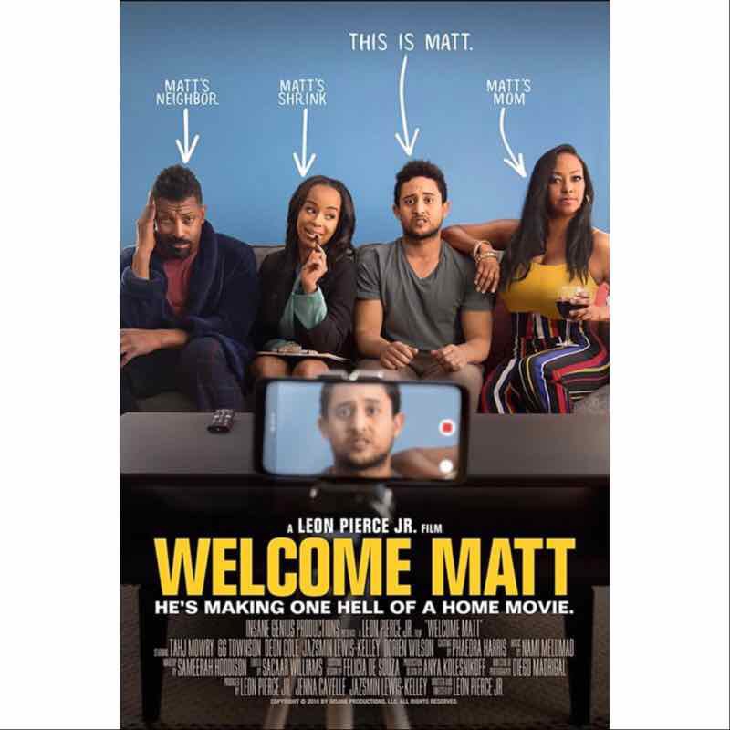 And just like that... BOOM 💥 The movie I’m In “Welcome Matt” will be coming out soon!!  It’s only the beginning of a amazing year to come! Thank you @deoncole @jazsminlewis @leonpiercejr @tahj_mowry and the wonderful staff for allowing me to be part of this great film!