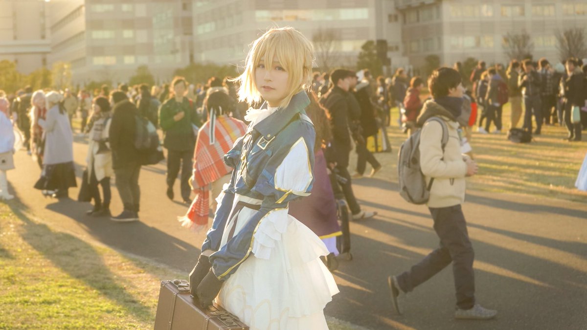 ヴァイオレット エヴァーガーデン Violet Evergarden のコスプレ レイヤー きまぐれ職人 あげてけ ヴァイオレット エヴァーガーデン Violet Evergarden のコスプレ レイヤー きまぐれ職人 あげてけ