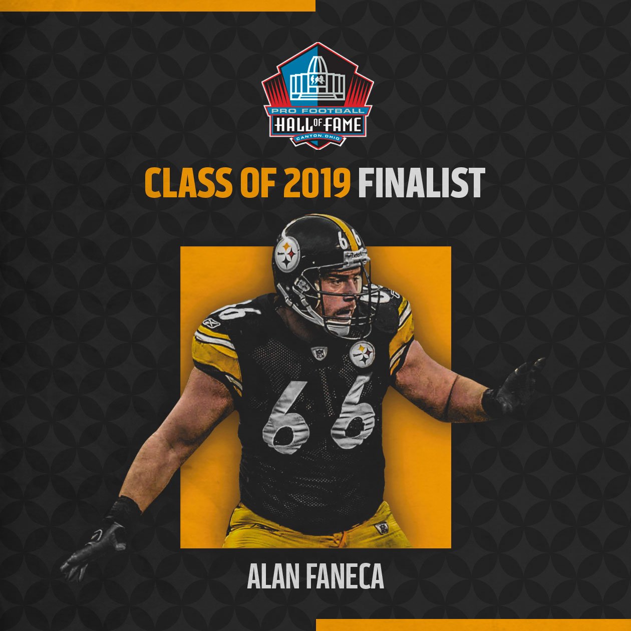 Pittsburgh Steelers on Twitter: G Alan Faneca is a #PFHOF20 Finalist!   / X